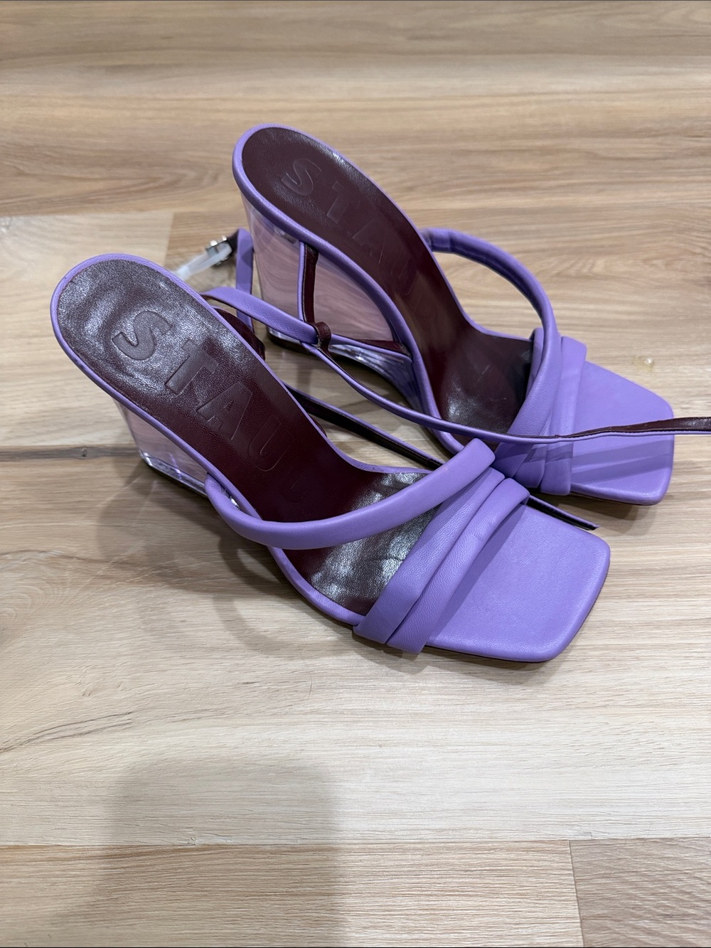 Staud purple Heeled Sandals brand new size 40